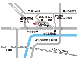 幡多健診センターマップ